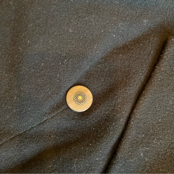 Vintage Made in USA Wool/cashmere blend Blazer Shoulder Pads Medium Double - Picture 6 of 14